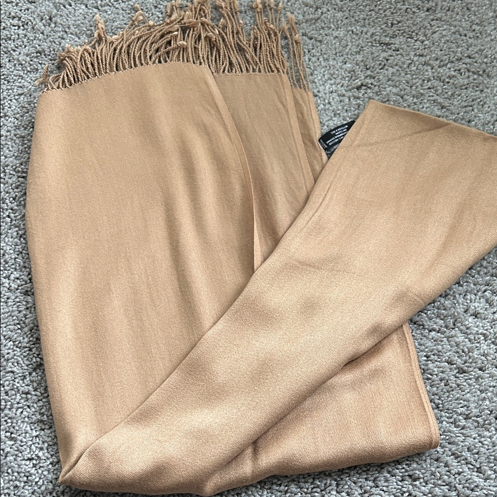 Soft Camel Scarf
